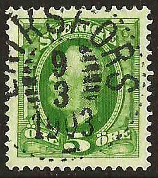 52 ERIKSFORS 9.3.1903 Postal 100