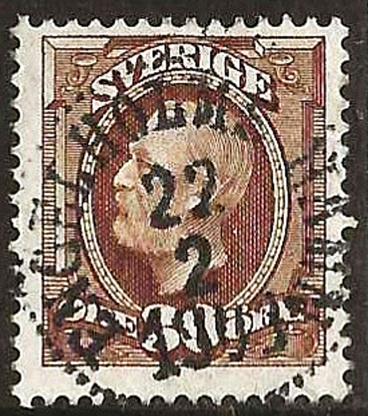 58  ENGELHOLMS HAMN 22.2.1903   Postal 125