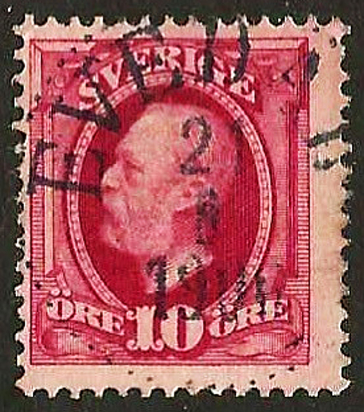 54 EVEDAL 21.8.1906 Postal 100