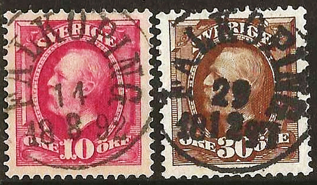 54 & 58 FALKÖPING 14.8.1892 och 29.12.1897