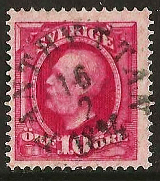 54 FANTHYTTAN 16.2.1894 Prakt Postal 200