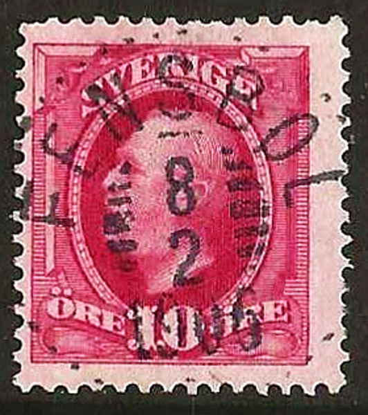 54 FENSBOL 8.2.1906 Postal 100