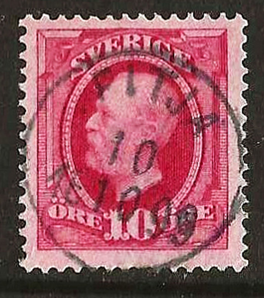 54 FITJA 10.10.1899 Postal 100