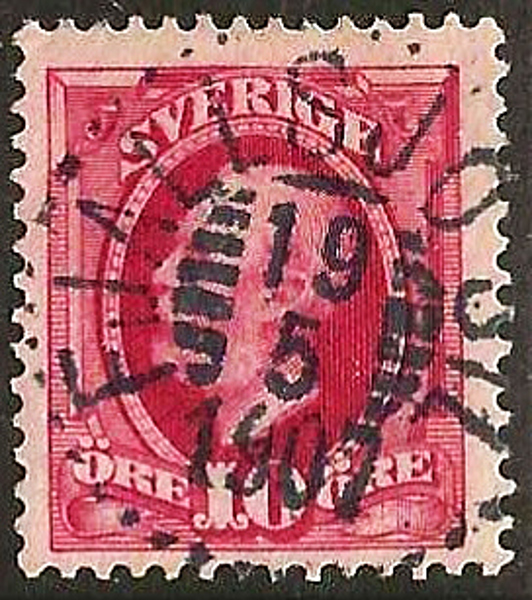 54 FJÄLLSJÖSIL 19.5.1907 Postal 125