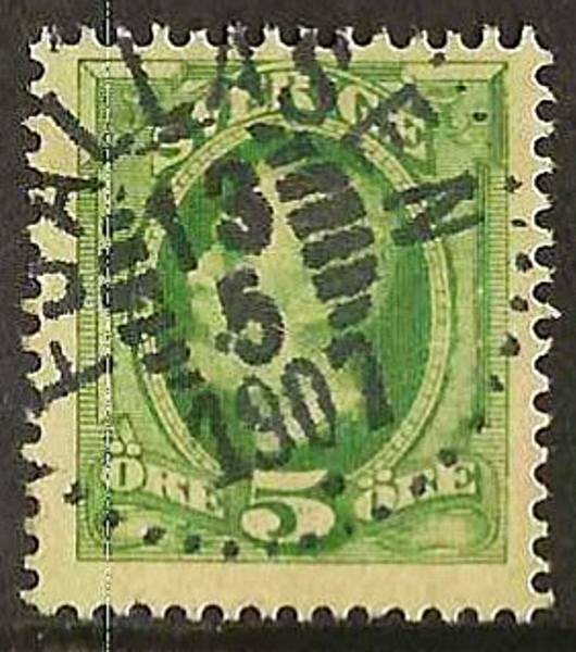 52 FJÄLLÅSEN 13.5.1907 Postal 300