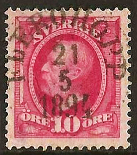 54 FLEROHOPP 21.5.1894 Prakt Postal 300