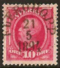 54  FLEROHOPP 21.5.1894   Prakt Postal 300 