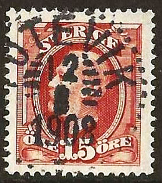 55  FOTEVIK 12.8.1908   Postal 150