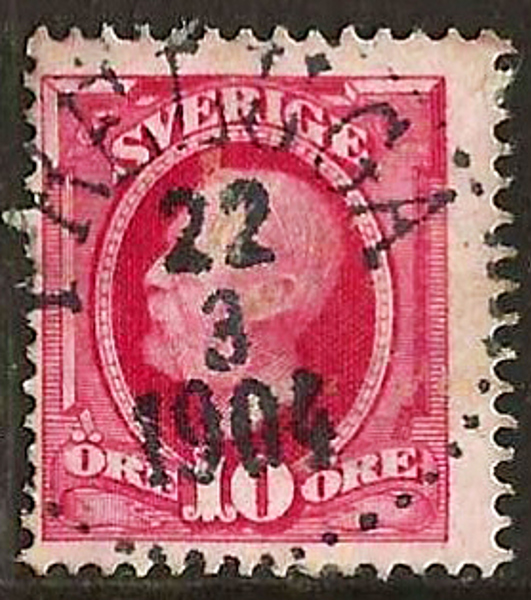 54 FRELUGA 22.3.1904 Postal 100