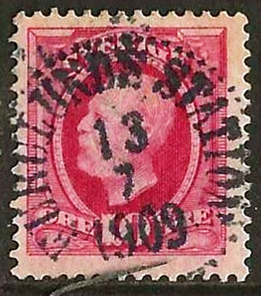 54 FURULUNDS STATION 13.7.1909 Postal 100