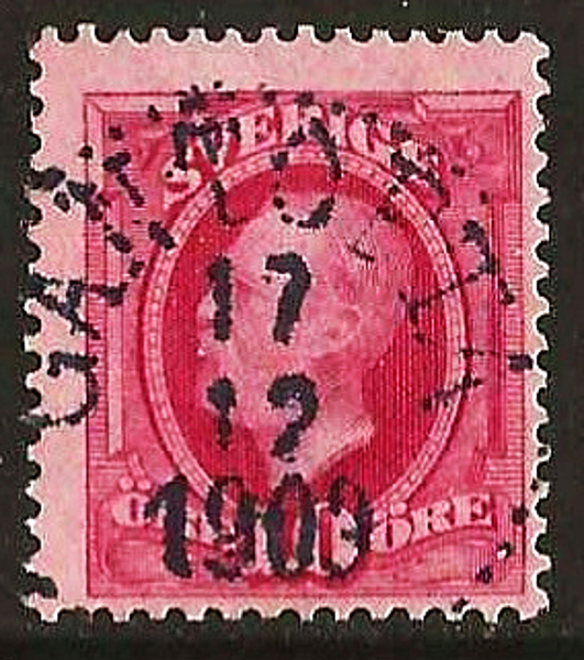 54 GANTOFTA 17.12.1903 Postal 150