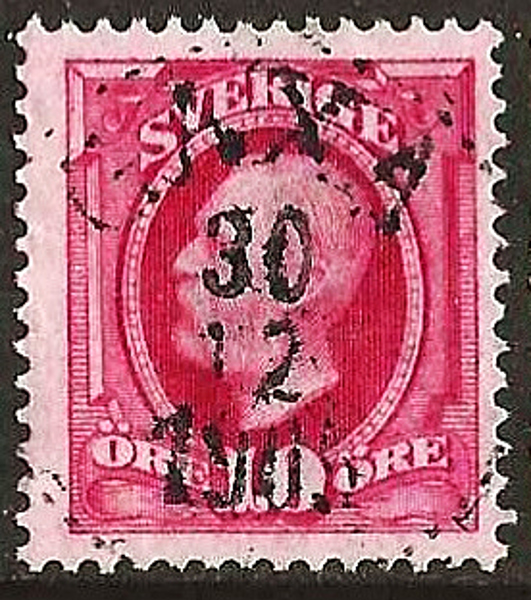 54 GAXA 30.12.1905 Prakt Postal 100