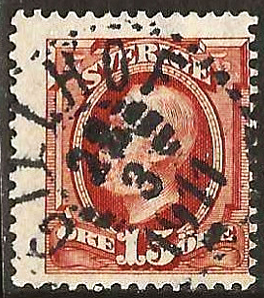 55 GILLHOF 22.3.1911 sidvänd Postal 125