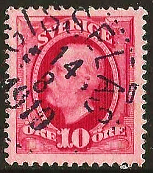 54 GISSELÅS 14.8.1910 Postal 300