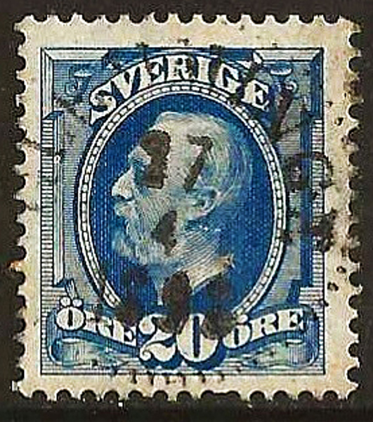 56 GLEMMINGE 17.4.1898 Prakt Postal 150