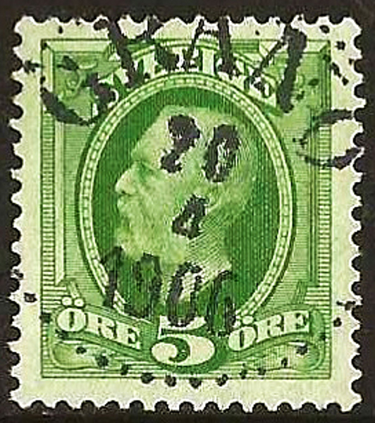 52 GRANÖ 20.4.1906   Postal 100