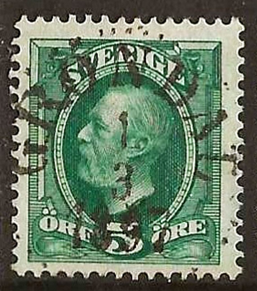 52 GRÖNDAL 1.3.1897 Prakt Postal 100