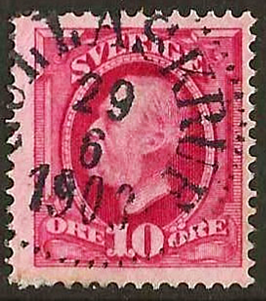 54 GULLASKRUF 29.6.1903 Postal 100