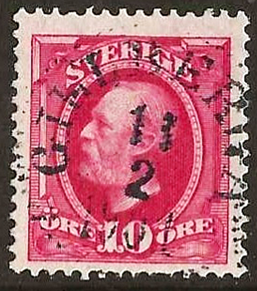 54 GULLBERNA 11.2.1901 Postal 100