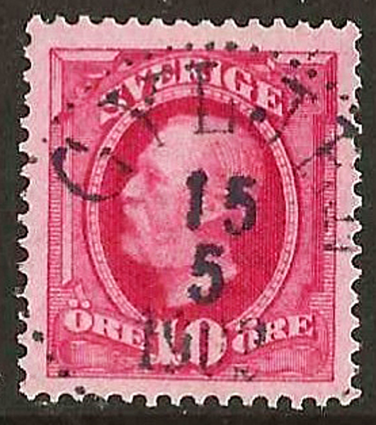 54 GYLJEN 15.5.1902 Postal 100