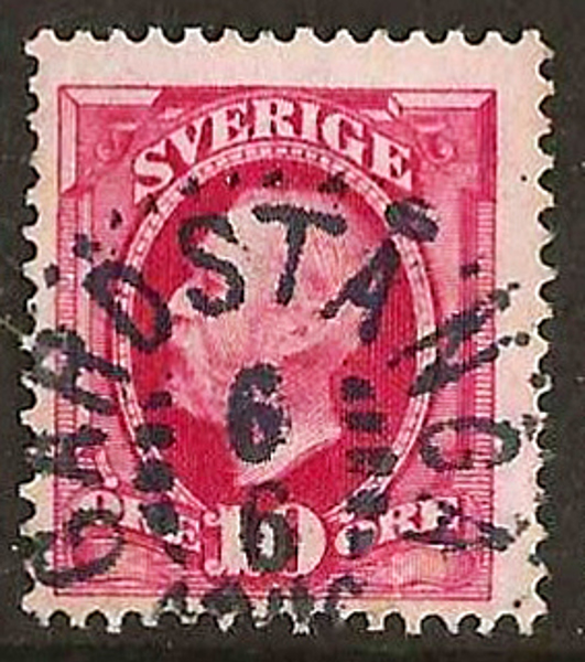 54 GÅRDSTÅNGA 6.6.1906 Postal 125
