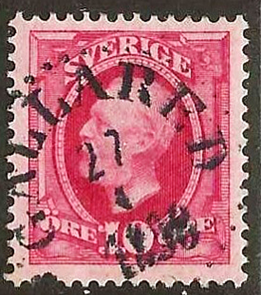 54 GÄLLARED 27.x.1898   Postal 125
