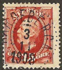 55 HARDEBERGA 3.11.1908 Postal 100