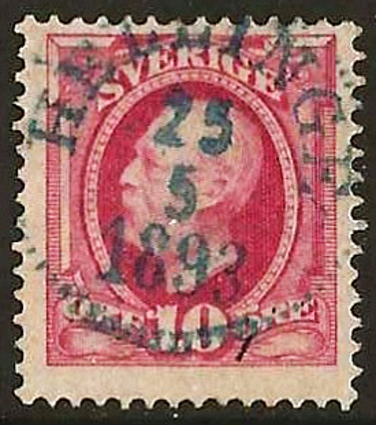 54  HELLIGE 25.1893 (violett)  Postal 150