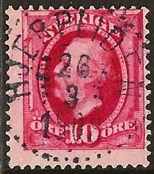 54 HJERPLIDEN 26.3.1908 Postal 150