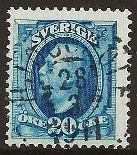 56 HJOGGBÖLE 28.3.1911  Postal 125