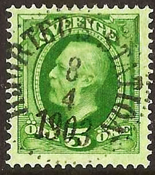 52  HJORTEDS STATION 8.4.1903  Postal 100