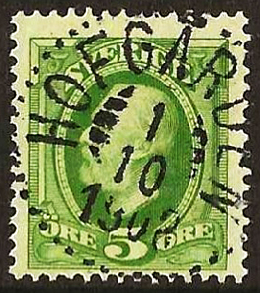 52  HOFGÅRDEN 1.10.1902  Postal 800