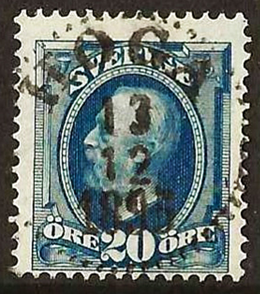 56 HOGA 13.12.1895  Postal 100