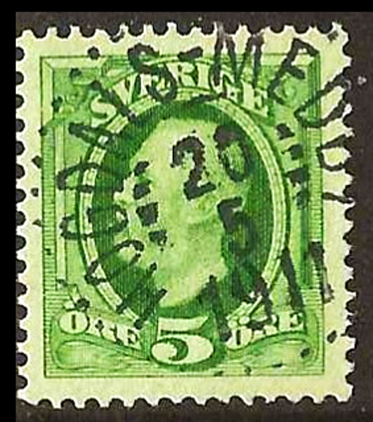 52  HOGDALS-MEDBY 20.5.1911  Postal 175