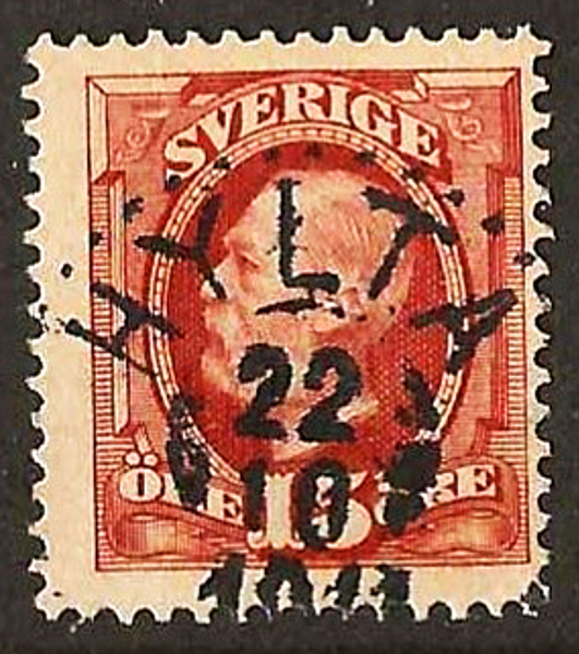 55 HYLTA 22.10.1911   Postal 125