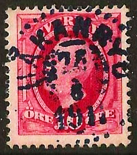 54  HÅKANRYD 25.6.1911   Postal 125