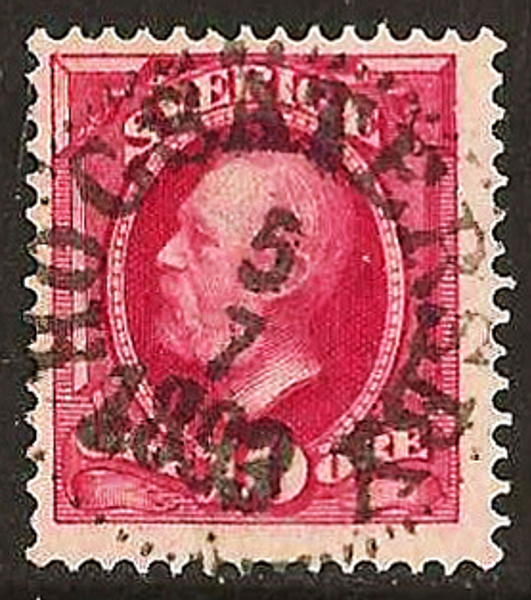 54 HÖGSÄTERSBY 5.7.1893 Postal 100