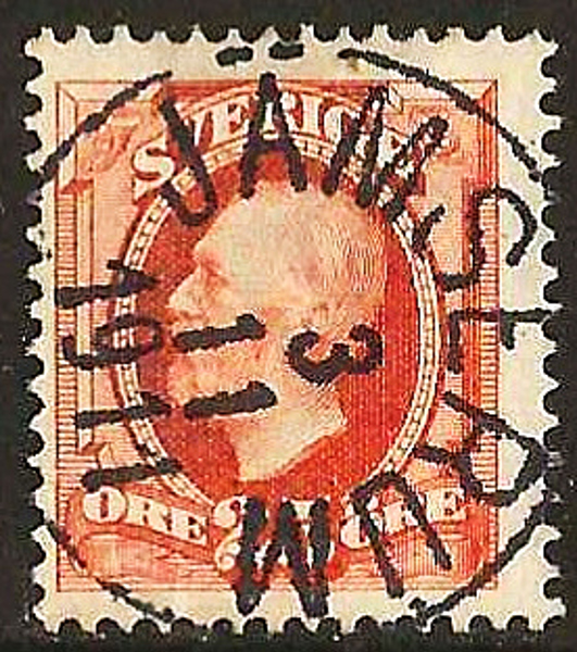 57 JÄMSERUM 3.11.1911 (sidvänd) Postal 350