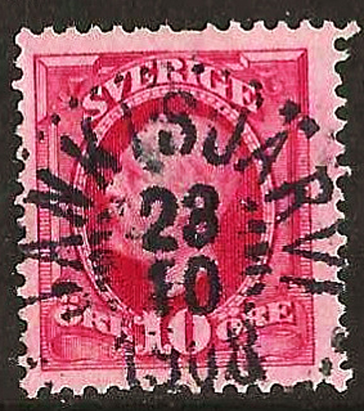 54 JANKISJÄRVI 20.10.1908    Postal 1200