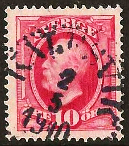 54 KALFSVIK 2.3.1910 Posta 100