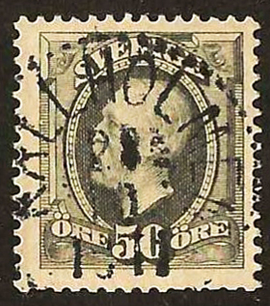 59  KALLHOLMEN 28.10.1911   Posta 150