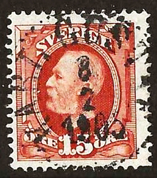 55 KARL GUSTAF 8.2.1905   Posta 100