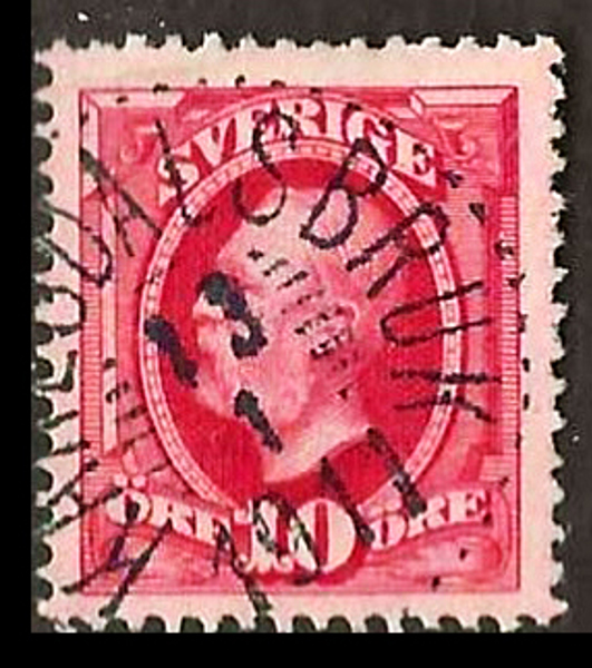 54 KARLDALSBRUK 13.1.1911 Posta 1200