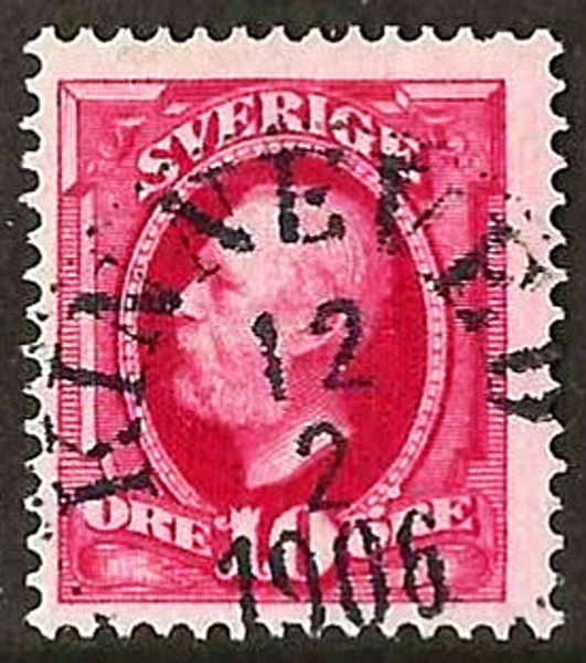 54 KINNEVED 12.2.1906 Postal 150