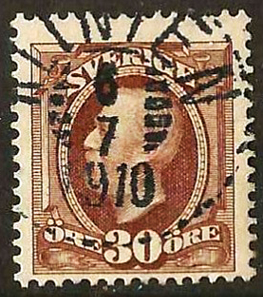 58 KLINTEN 6.7.1910 Postal 150