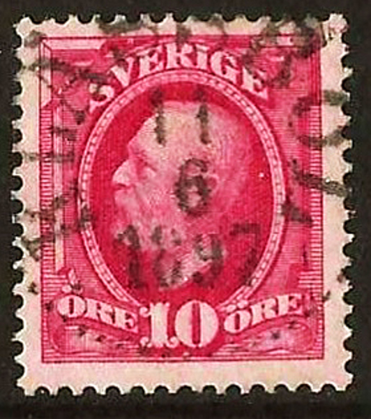54 KLÄSSBOL 11.6.1897 Postal 100