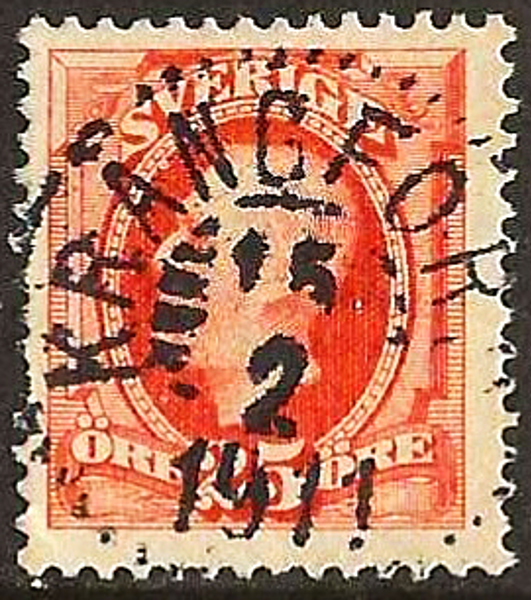 57  KRÅNGFORS 15.2.1911   Postal 100
