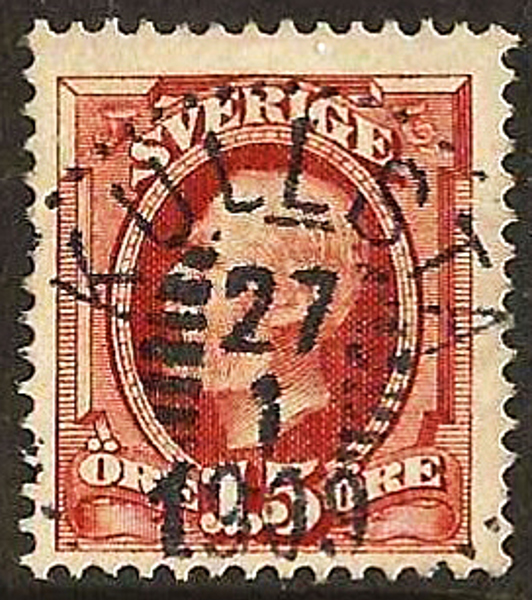 55 KULLSTA 27.1.1909 Postal 100