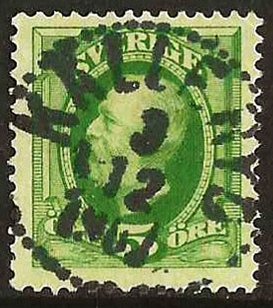 52  KÄLLERYD 3.12.1907  Prakt Postal 175