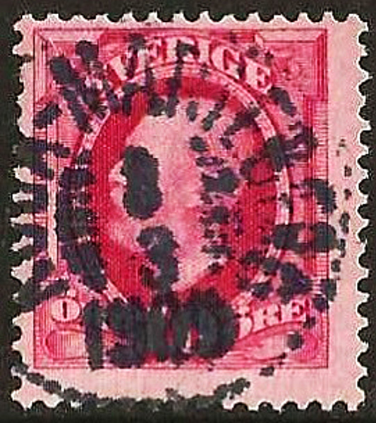 54 KÖJA-MARIEBERG 8.3.1909 Postal 1000
